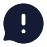 Message Circle Warning icon preview
