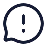 Message Circle Warning icon preview