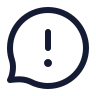 Message Circle Warning icon preview
