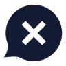 Message Circle X icon preview