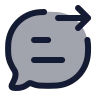 Message Outgoing 01 icon preview