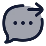 Message Outgoing 02 icon preview