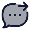 Message Outgoing 02 icon preview