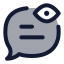 Messagepreview icon with duotone standard style