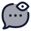 Messagepreview icon with duotone standard style