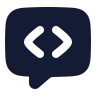Message Square Code icon preview