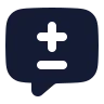 Message Square Diff icon preview