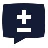 Message Square Diff icon preview