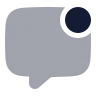 Message Square Dot icon preview