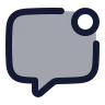Message Square Dot icon preview