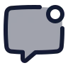 Message Square Dot icon preview
