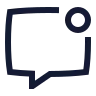 Message Square Dot icon preview