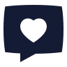 Message Square Heart icon preview