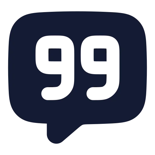Message Square Quote Icon in Solid Rounded style