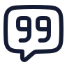 Message Square Quote icon preview