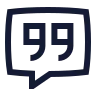 Message Square Quote icon preview