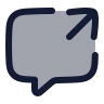 Message Square Share icon preview