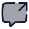 Message Square Share icon preview