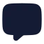 Messagesquare icon with solid rounded style