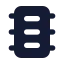 Microchip icon with solid standard style