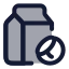 Milkcoconut icon with duotone rounded style