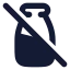 Milkoff icon with solid rounded style