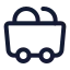 Mining icon with stroke standard style