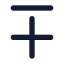 Minusplus icon with solid standard style