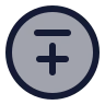Minus Plus Circle 01 icon preview