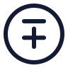 Minus Plus Circle 01 icon preview
