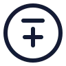 Minus Plus Circle 01 icon preview