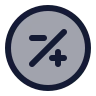 Minus Plus Circle 02 icon preview