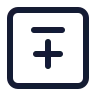Minus Plus Square 01 icon preview