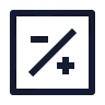 Minus Plus Square 02 icon preview
