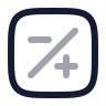Minus Plus Square 02 icon preview