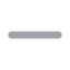 Minussign icon with bulk rounded style