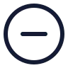Minus Sign Circle icon preview