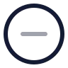 Minus Sign Circle icon preview