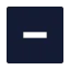Minussignsquare icon with solid sharp style