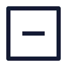 Minus Sign Square icon preview