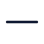 Minussign icon with stroke standard style