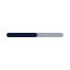 Minus icon with twotone rounded style