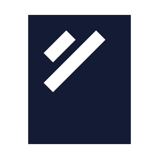 Mirror Rectangular Icon in Solid Sharp style