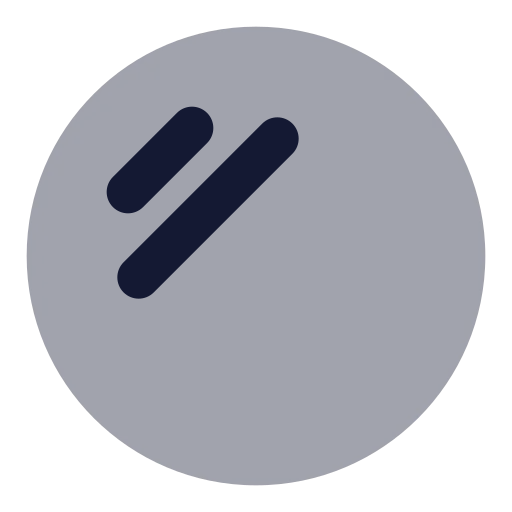 Mirror Round Icon in Bulk Rounded style
