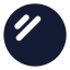 Mirrorround icon with solid standard style