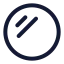Mirrorround icon with stroke standard style
