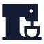 Mixer icon with solid sharp style