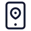 Mobilenavigator icon with stroke standard style