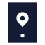 Mobilenavigator icon with solid sharp style