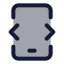 Mobileprogramming icon with duotone standard style